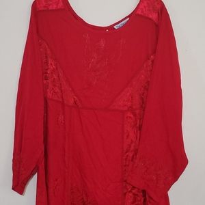 The Paragon Head Turner Red long dress